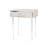 Picture of JOLENE 1-DRAWER SIDE TABLE, GRAY