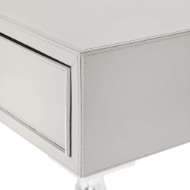 Picture of JOLENE 1-DRAWER SIDE TABLE, GRAY