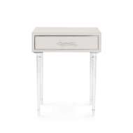 Picture of JOLENE 1-DRAWER SIDE TABLE, GRAY