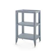 Picture of MARTIN SIDE TABLE, COLONIAL BLUE SHIMMER