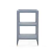 Picture of MARTIN SIDE TABLE, COLONIAL BLUE SHIMMER