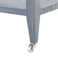 Picture of MARTIN SIDE TABLE, COLONIAL BLUE SHIMMER