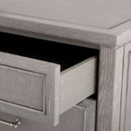 Picture of PAULINA 3-DRAWER SIDE TABLE, SOFT GRAY