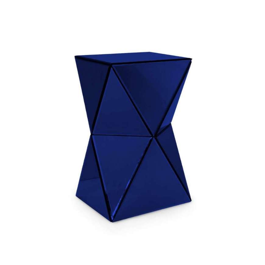 Picture of ROMANO SIDE TABLE, SAPPHIRE BLUE