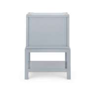 Picture of TANSU 2-DRAWER SIDE TABLE, GLOSS STONE GRAY