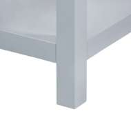 Picture of TANSU 2-DRAWER SIDE TABLE, GLOSS STONE GRAY