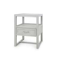 Picture of VIVIAN 1-DRAWER SIDE TABLE, SOFT GRAY