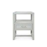 Picture of VIVIAN 1-DRAWER SIDE TABLE, SOFT GRAY