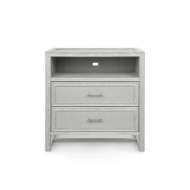 Picture of VIVIAN 2-DRAWER SIDE TABLE, SOFT GRAY