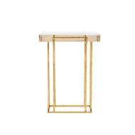 Picture of PRISM SIDE TABLE, GOLD LEAF