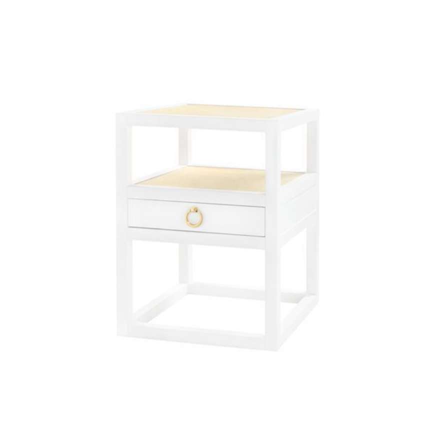 Picture of POLO 1-DRAWER SIDE TABLE, VANILLA