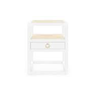 Picture of POLO 1-DRAWER SIDE TABLE, VANILLA