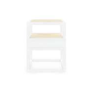 Picture of POLO 1-DRAWER SIDE TABLE, VANILLA