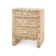 Picture of MORGAN 3-DRAWER SIDE TABLE, PAPYRUS