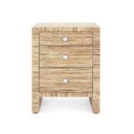 Picture of MORGAN 3-DRAWER SIDE TABLE, PAPYRUS