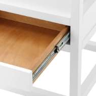 Picture of NEWPORT 1-DRAWER SIDE TABLE, WHITE PEARL