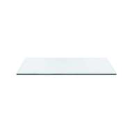 Picture of PARSONS SIDE TABLE GLASS TOP, CLEAR