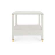 Picture of PASCAL 1-DRAWER SIDE TABLE, SILVER SHIMMER