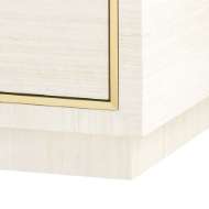 Picture of PARKER 2-DRAWER SIDE TABLE, LIGHT NATURAL SHIMMER