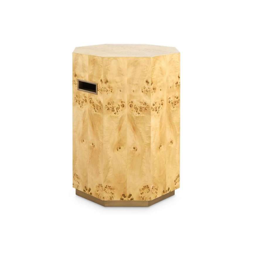 Picture of OCTAVIA SIDE TABLE, BURL