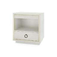 Picture of PARKER 2-DRAWER SIDE TABLE, SILVER SHIMMER