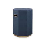 Picture of OCTAVIA SIDE TABLE, STORM BLUE