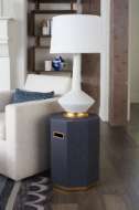 Picture of OCTAVIA SIDE TABLE, STORM BLUE