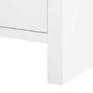 Picture of MORGAN 3-DRAWER SIDE TABLE, CHIFFON WHITE