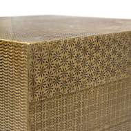 Picture of MAJOREL SIDE TABLE, ANTIQUE BRASS