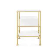 Picture of MARCEL 1-DRAWER SIDE TABLE, WHITE