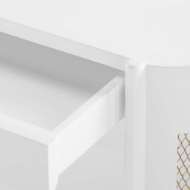 Picture of NADIA 1-DRAWER SIDE TABLE, VANILLA