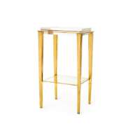 Picture of KIMBERLY SIDE TABLE, GOLD LEAF