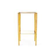 Picture of KIMBERLY SIDE TABLE, GOLD LEAF