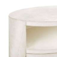 Picture of JULIUS 2-DRAWER SIDE TABLE, SNOW