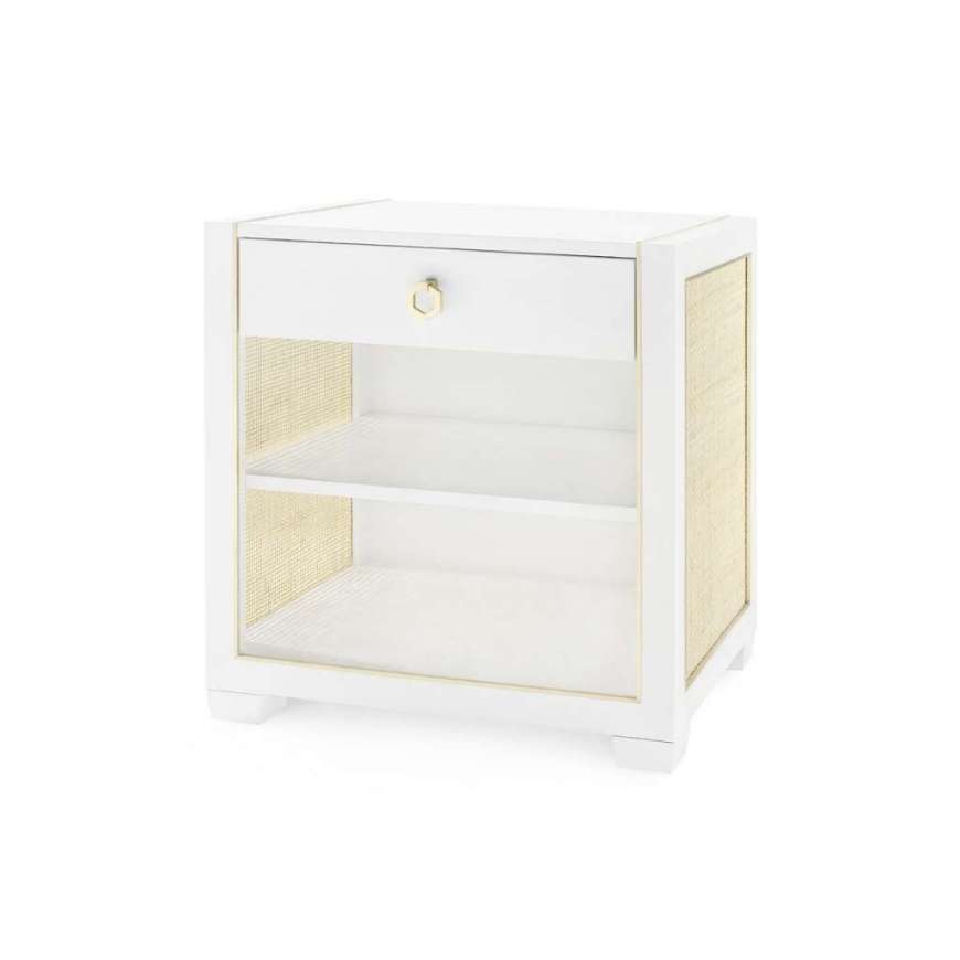 Picture of KAREN 1-DRAWER SIDE TABLE, VANILLA