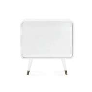 Picture of MALMO 2-DRAWER SIDE TABLE, EGGSHELL WHITE