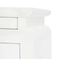 Picture of ELINA 3-DRAWER SIDE TABLE, VANILLA