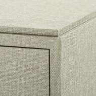 Picture of FEDOR 2-DRAWER SIDE TABLE, MOSS GRAY TWEED