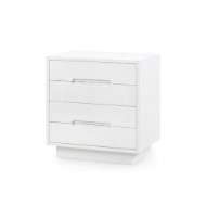 Picture of CORA 4-DRAWER END TABLE, SOFT WHITE