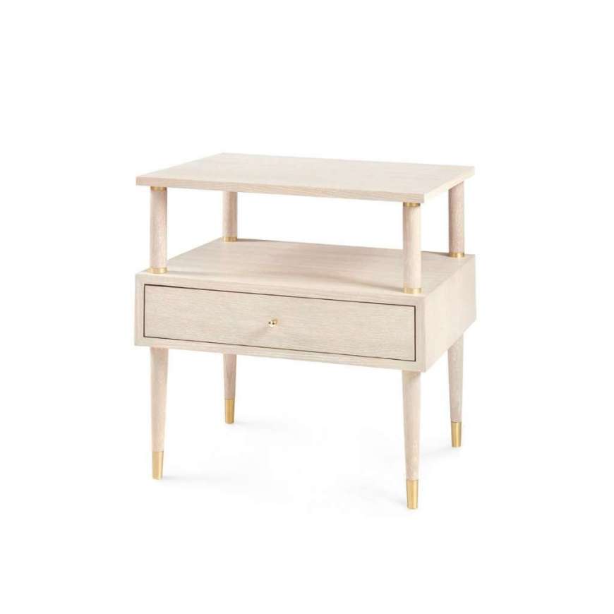 Picture of GABRIEL 1-DRAWER SIDE TABLE, SAND