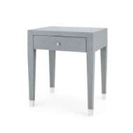 Picture of CLAUDETTE 1-DRAWER SIDE TABLE, WASHED WINTER GRAY