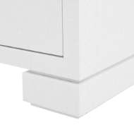 Picture of FRANCES 2-DRAWER SIDE TABLE, CHIFFON WHITE