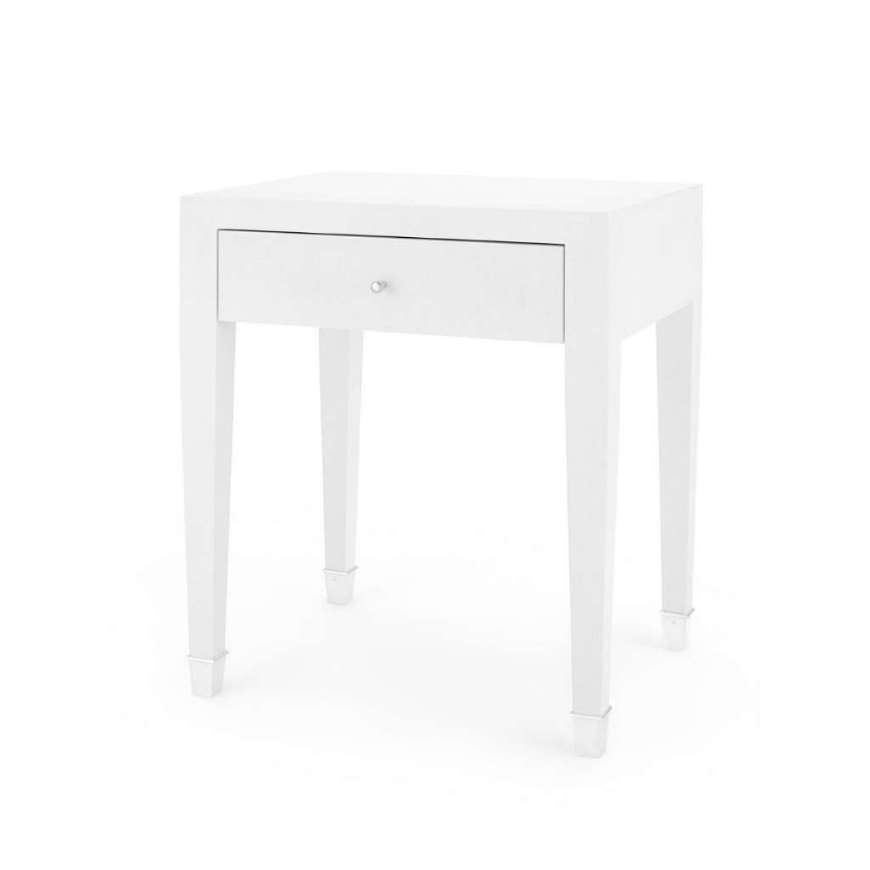 Picture of CLAUDETTE 1-DRAWER SIDE TABLE, CREAM