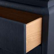 Picture of ELINA 3-DRAWER SIDE TABLE, STORM BLUE