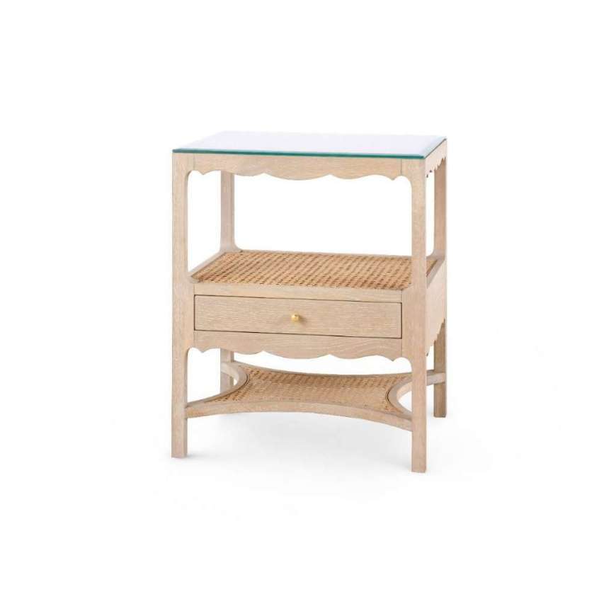 Picture of ARIANNA 1-DRAWER SIDE TABLE, SAND