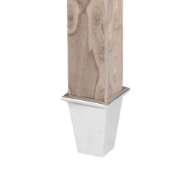 Picture of ALESSANDRA 1-DRAWER SIDE TABLE, TAUPE GRAY