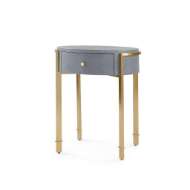 Picture of BODRUM SIDE TABLE, WINTER GRAY