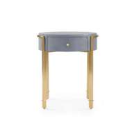 Picture of BODRUM SIDE TABLE, WINTER GRAY