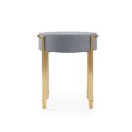 Picture of BODRUM SIDE TABLE, WINTER GRAY