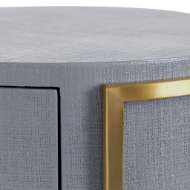 Picture of BODRUM SIDE TABLE, WINTER GRAY